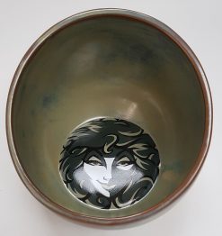 Disney Store Haunted Mansion Madame Leota Ceramic Pet Bowl