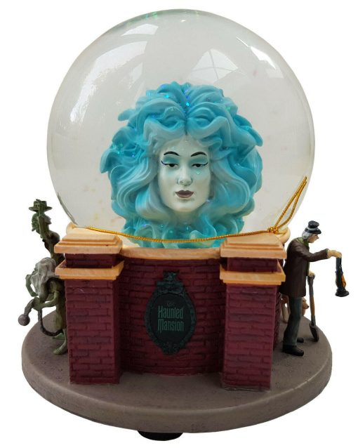 Disney Store Haunted Mansion Madame Leota Snow Globe Crystal Ball