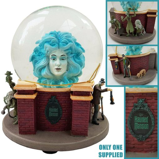 Disney Store Haunted Mansion Madame Leota Snow Globe Crystal Ball