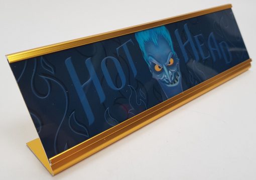 Disney Store Hercules Hades Hot Head Desk Name Plate