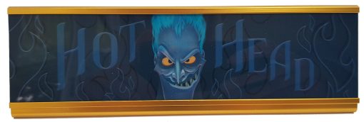 Disney Store Hercules Hades Hot Head Desk Name Plate