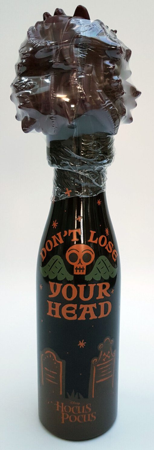 Disney Store Hocus Pocus Billy Butcherson Zombie Head Water Bottle Metal Drinks