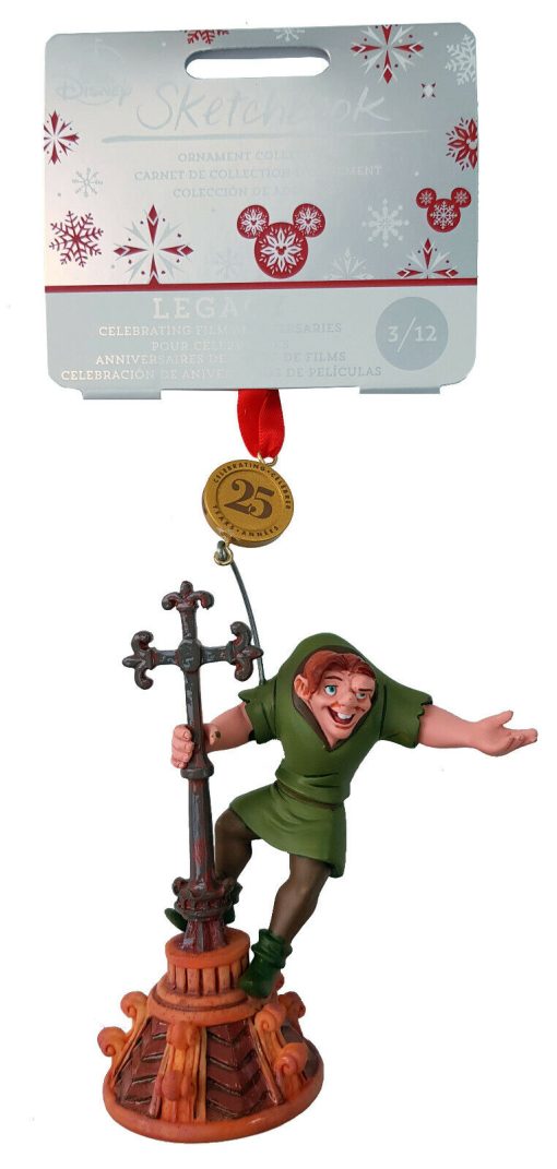 Disney Store Hunchback Notre Dame 25th Anniversary Christmas Tree Decoration