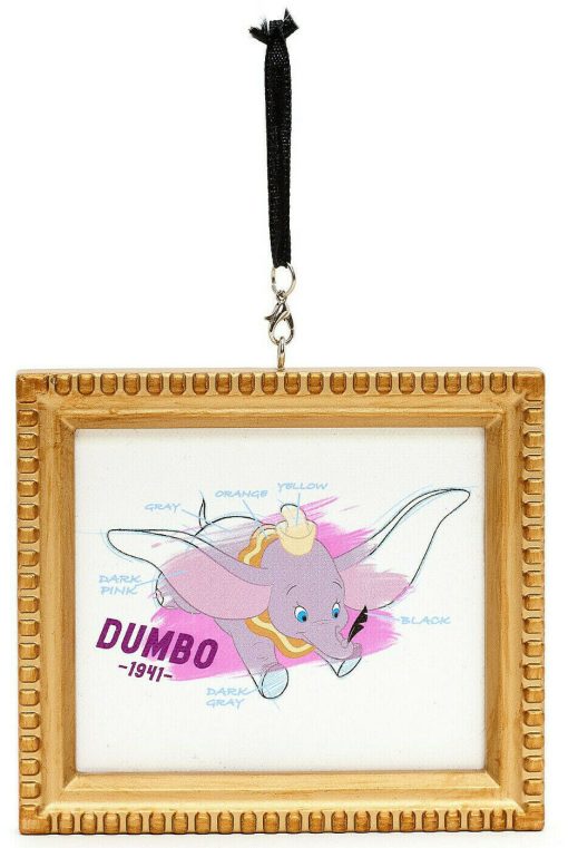 Disney Store Ink & Paint Christmas Tree Hanging Decoration