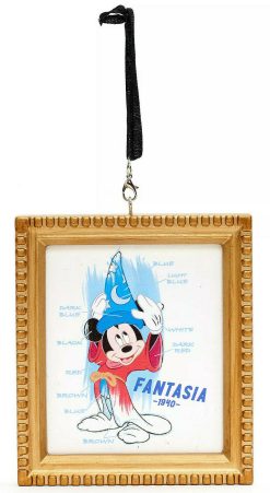 Disney Store Ink & Paint Christmas Tree Hanging Decoration