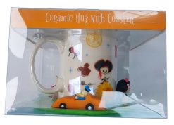 Disney Store Jerrod Maruyama Parks Mug & Coaster Set