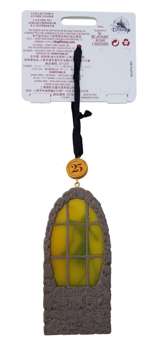 Disney Store Legacy Nightmare Before Christmas 25th Anniversary Tree Decoration