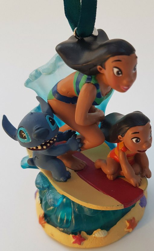 Disney Store Lilo & Stitch Singing Musical Christmas Tree Decoration