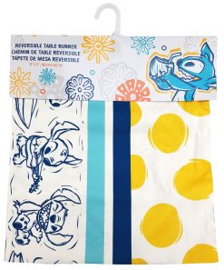 Disney Store Lilo & Stitich Surfing Reversible Kitchen Table Runner