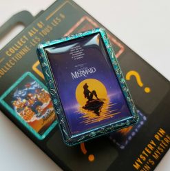 Disney Store Little Mermaid Classic Film Poster Mystery Pin Trading Badge