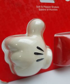 Disney Store MXYZ Mickey Mouse Glove & Shorts Salt Pepper Shaker Pot Set