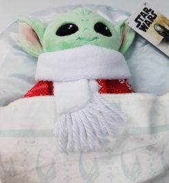 Disney Store Mandalorian Grogu Plush Holiday Cheer Christmas Soft Cuddly Toy