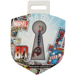 Disney Store Marvel Captain America 80th Anniversary Key Pin Trading Badge