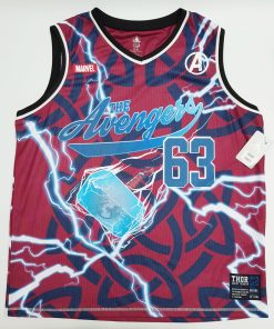 Disney Store Marvel Thor The Avengers Basketball Tank Top Shirt T-Shirt Adult XL