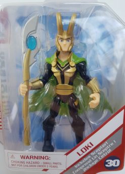 Disney Store Marvel Toybox Loki & Scepter Articulated Action Figure Toy