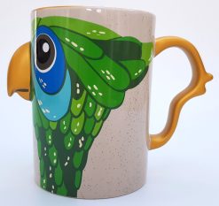 Disney Store Mary Poppins Parrot Shape Mug FLAWED