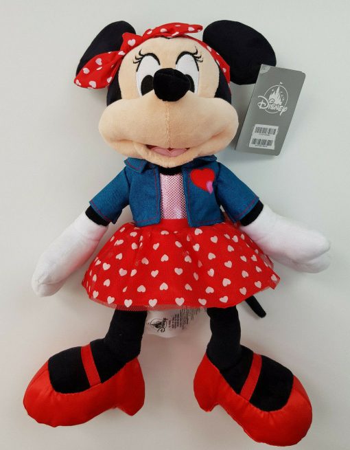 Disney Store Mickey & Minnie Mouse 2021 Anniversary Plush Valentine Sweetheart