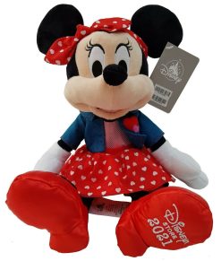 Disney Store Mickey & Minnie Mouse 2021 Anniversary Plush Valentine Sweetheart