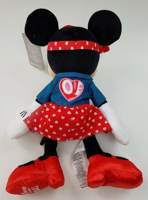 Disney Store Mickey & Minnie Mouse 2021 Anniversary Plush Valentine Sweetheart