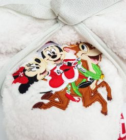 Disney Store Mickey & Minnie Mouse Holiday Cheer Christmas Throw Blanket