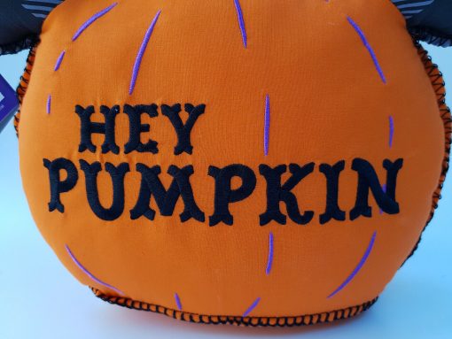 Disney Store Mickey Mouse Halloween Pumpkin Shaped Cushion