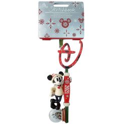 Disney Store Mickey Mouse Key & Snow Globe 2021 Christmas Tree Decoration