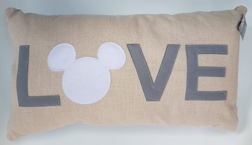 Disney Store Mickey Mouse Love Homestead Pillow Scatter Cushion