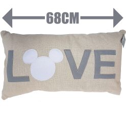 Disney Store Mickey Mouse Love Homestead Pillow Scatter Cushion