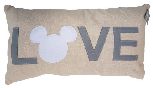 Disney Store Mickey Mouse Love Homestead Pillow Scatter Cushion