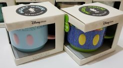 Disney Store Mickey Mouse Memories Collection Stacking Complete Full Set Of Mugs