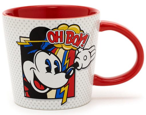 Disney Store Mickey Mouse Oh Boy Pop Art Mug