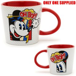 Disney Store Mickey Mouse Oh Boy Pop Art Mug