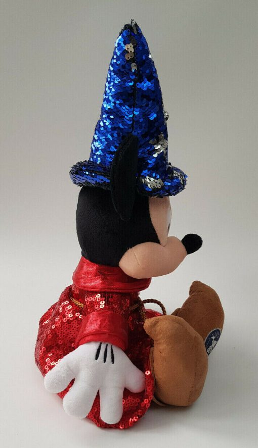 Disney Store Mickey Mouse Sorcerers Apprentice Fantasia 80th Plush