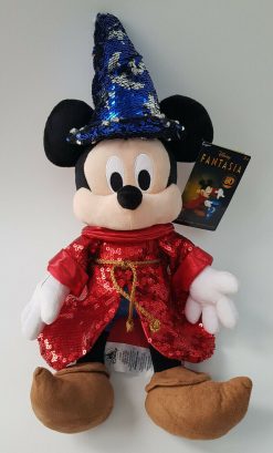 Disney Store Mickey Mouse Sorcerers Apprentice Fantasia 80th Plush