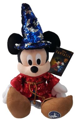 Disney Store Mickey Mouse Sorcerers Apprentice Fantasia 80th Plush