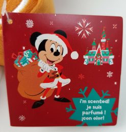 Disney Store Minnie Mouse Christmas Gingerbread Scented Plush Soft Cuddly Toy