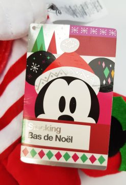 Disney Store Minnie Mouse Christmas Stocking Sack