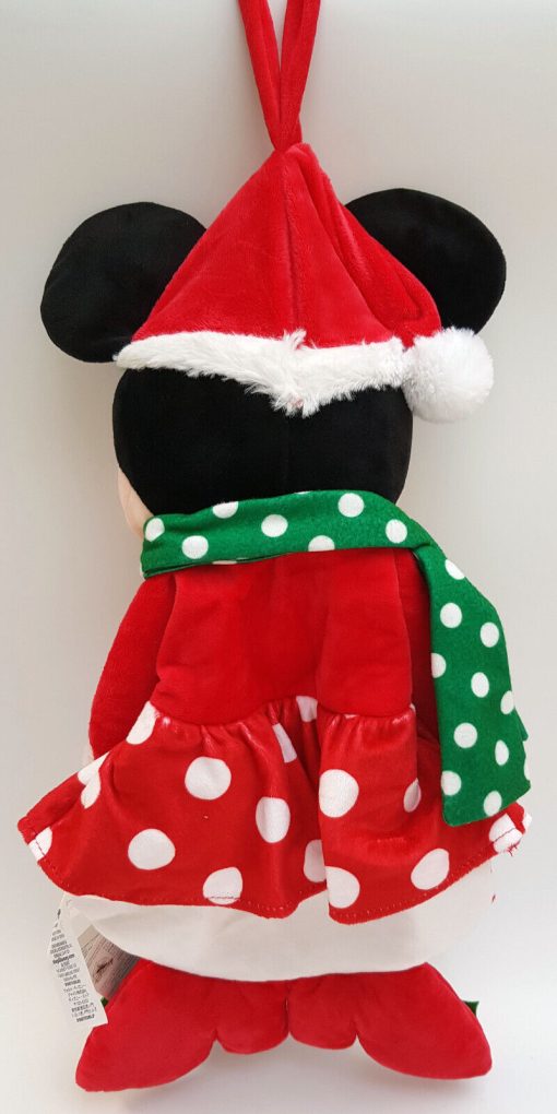 Disney Store Minnie Mouse Christmas Stocking Sack