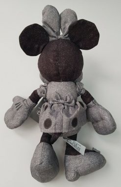 Disney Store Minnie Mouse Denim Style Plush Soft Toy