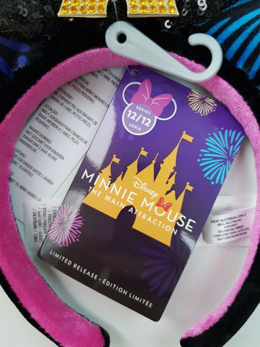 Disney Store Minnie Mouse Main Attraction Ears Firework Castle