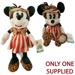 Disney Store Minnie Mouse Main Attraction Jungle Cruise Plush Soft Toy