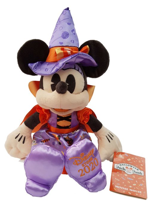 Disney Store Minnie Mouse Witch Halloween 2020 Plush Soft Cuddly Toy