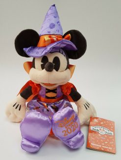 Disney Store Minnie Mouse Witch Halloween 2020 Plush Soft Cuddly Toy