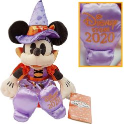 Disney Store Minnie Mouse Witch Halloween 2020 Plush Soft Cuddly Toy