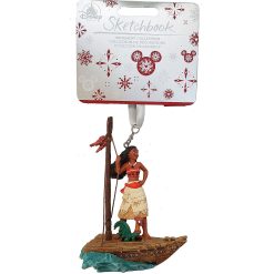 Disney Store Moana & Hei Hei On Raft Hanging Christmas Tree Ornament