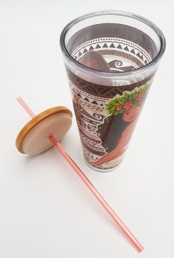 Disney Store Moana Tumbler Travel Cup With Straw