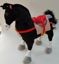 Disney Store Mulan Khan Horse Medium Plush Soft Cuddly Toy