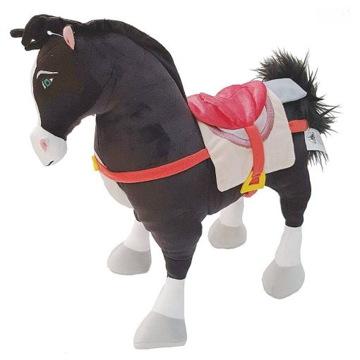 Disney Store Mulan Khan Horse Medium Plush Soft Cuddly Toy