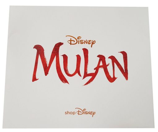 Disney Store Mulan Lithograph Photos Limited Edition 2020 Set