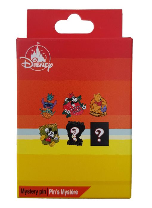 Disney Store Mystery Food Mickey Mouse Go Bananas Pin Trading Badge